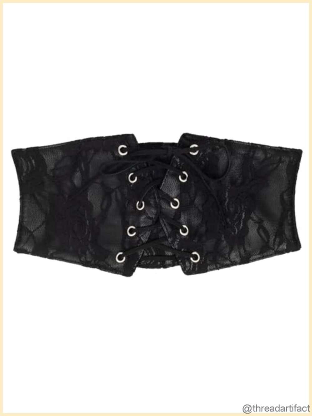Renaissance Wide Corset Belt Elastic Leather Pirate Waist Corset